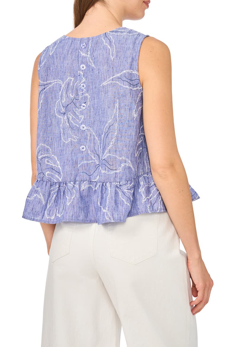 Embroidered Shell, Alternate, color, BASE BLUE