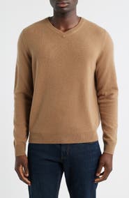 Nordstrom Cashmere V-Neck Sweater