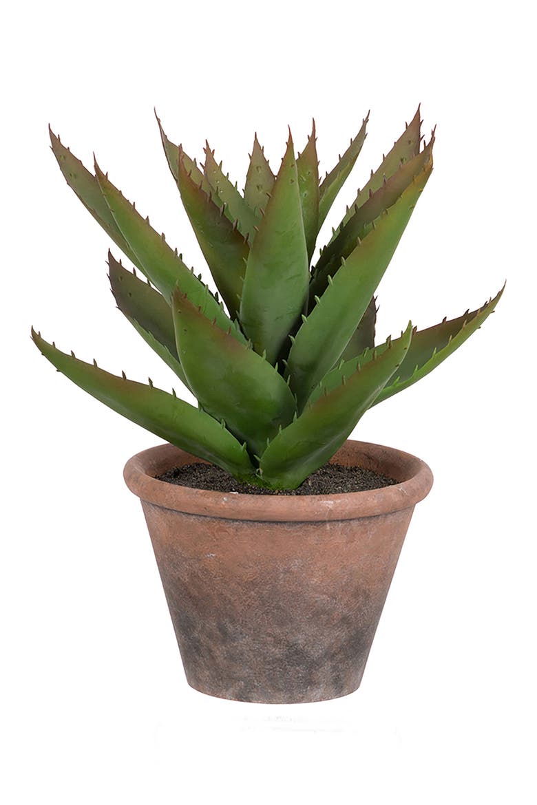 Artificial Agave Cactus Plant, Main, color, GREEN