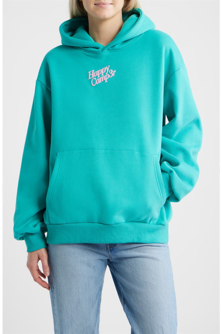 Puff Series Hoodie, Main, color, CANDY TEAL