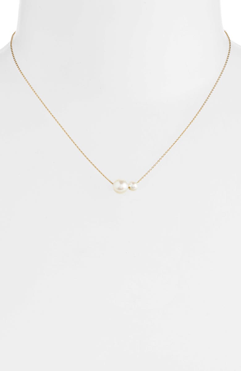 Poppy Finch Double Pearl Necklace, Alternate, color, 