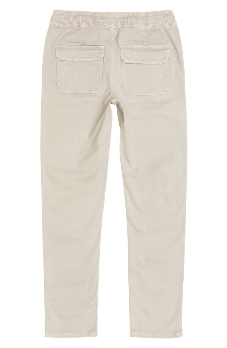 Joe's Jeans Kids' Brixton Drawstring Waist Slim Straight Leg Twill Pants, Alternate, color, 