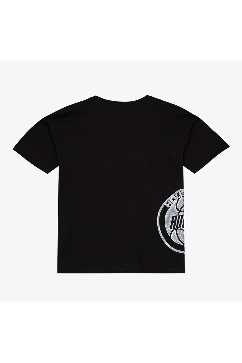 Men's Mitchell & Ness Black Houston Rockets Chrome Heritage T-Shirt, Alternate, color, Black