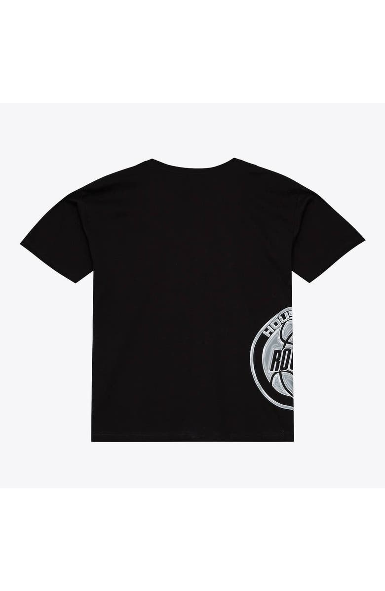 Mitchell & Ness Men's Mitchell & Ness Black Houston Rockets Chrome Heritage T-Shirt, Alternate, color, Black