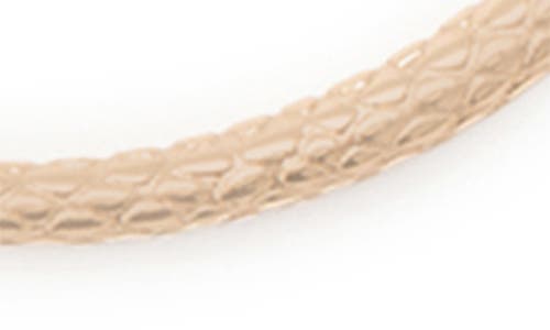 Shop Allsaints Serpentine Hoop Earrings In Warm Brass