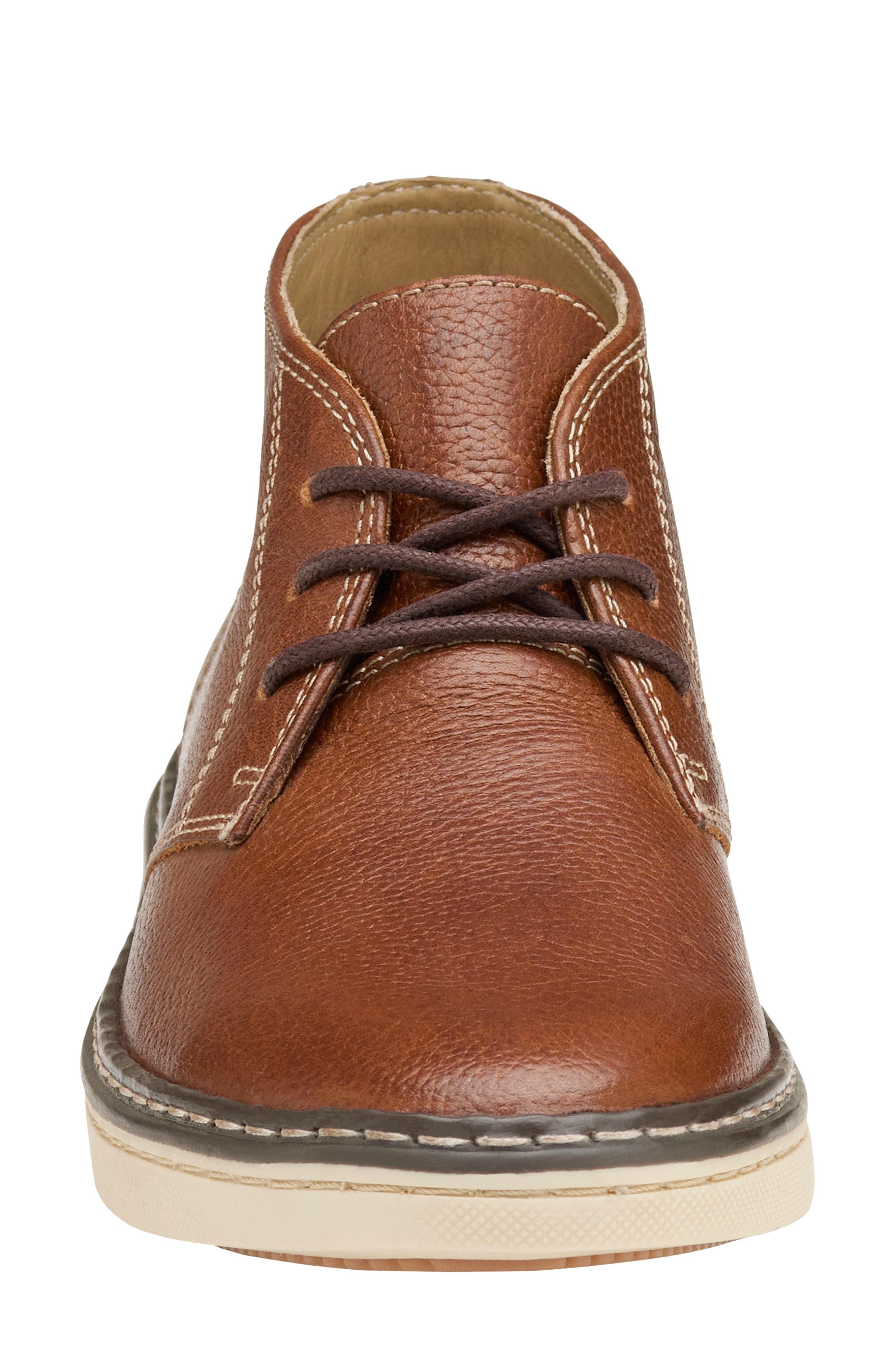 Johnston & Murphy Kids' McGuffey Chukka Boot, Alternate, color, Tan Full Grain