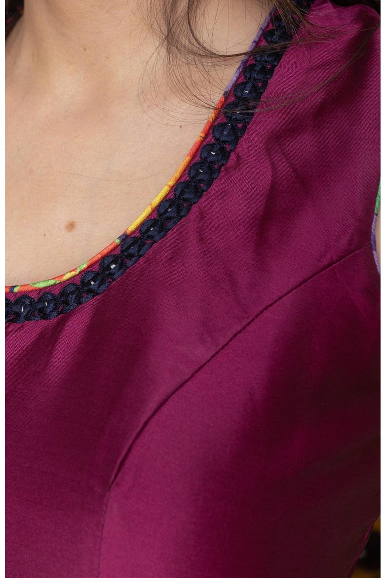 Kari Floral Chaniya Choli, Alternate, color, Purple