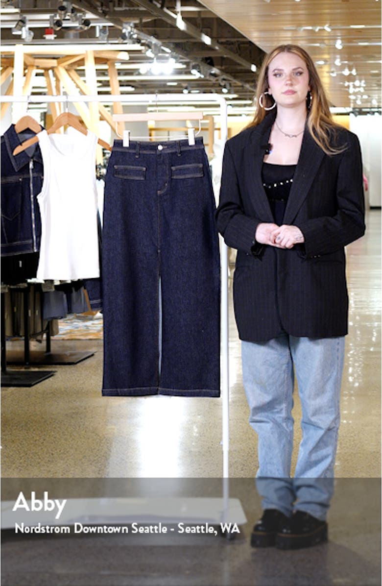 Slit Denim Maxi Skirt, sales video thumbnail