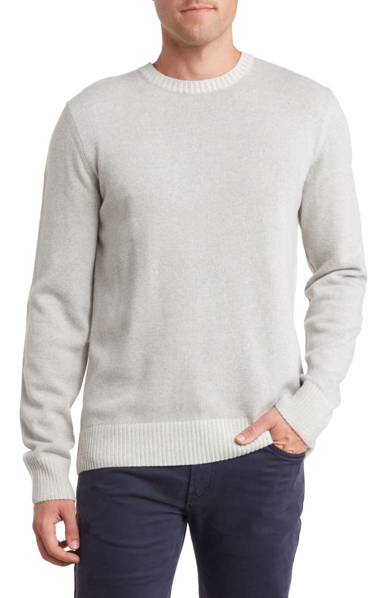 Bugatchi Regular Fit Crewneck Sweater, Main, color, 