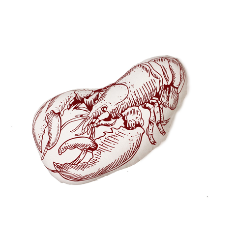 Lobster Cotton Blend Mini Accent Pillow 10" x 16"