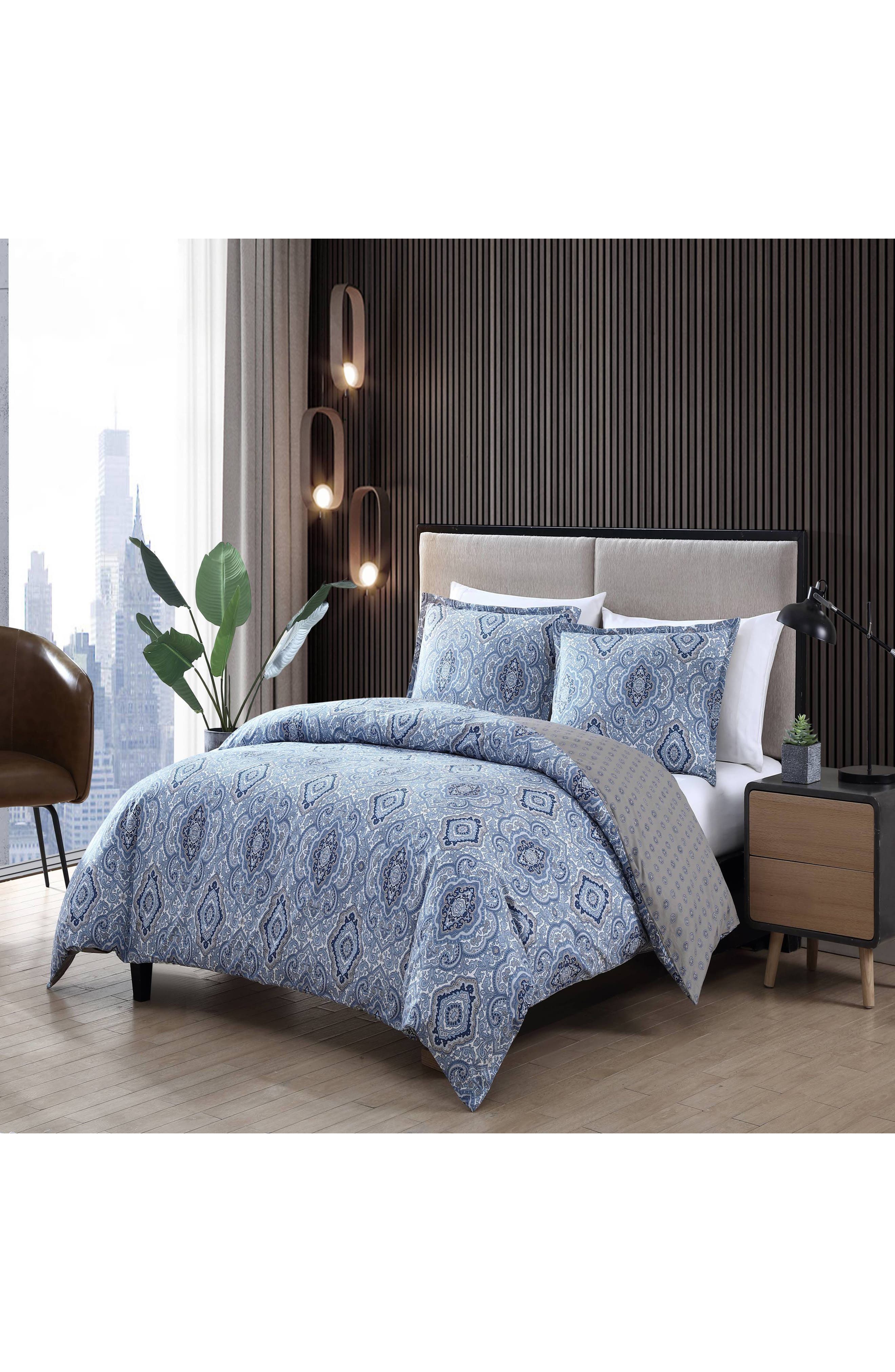 CITY SCENE Milan Cotton Duvet Cover Set