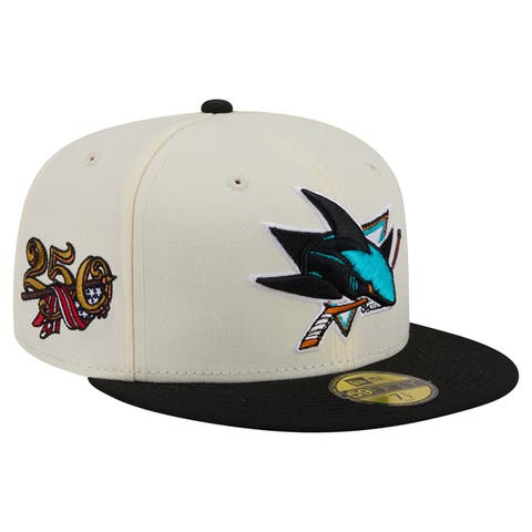 Men's New Era  Cream San Jose Sharks America's 250th Two-Tone 59FIFTY Fitted Hat