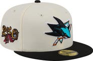 New Era Men's New Era Cream San Jose Sharks America's 250th Two-Tone 59FIFTY Fitted Hat