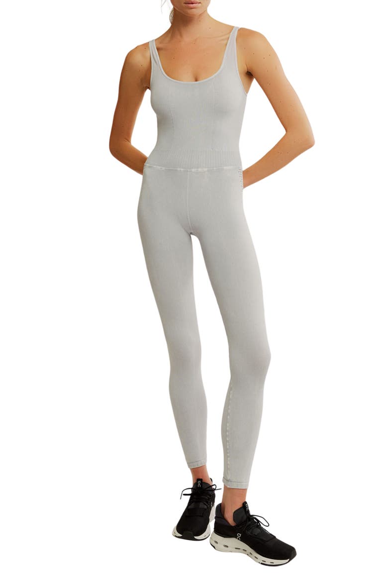 Good Karma Jumpsuit, Main, color, LIGHT GREY