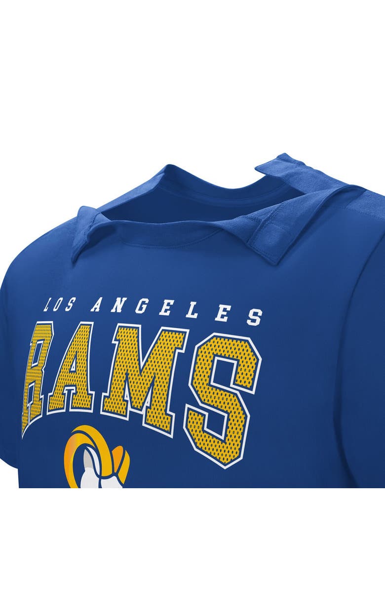 G-III SPORTS BY CARL BANKS Men's Royal Los Angeles Rams Home Team Adaptive T-Shirt, Alternate, color, Royal