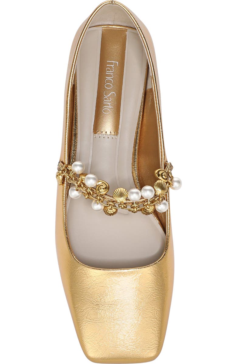 Franco Sarto Tinsley Metallic Flat, Alternate, color,