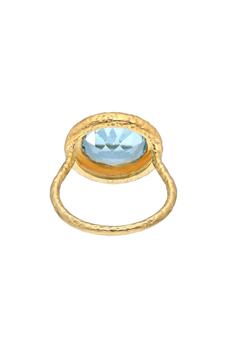 YS GEMS Sky Blue Topaz Ring, Alternate, color, Blue