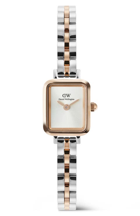 Quadro Mini Arch Bracelet Watch, 15mm x 18mm