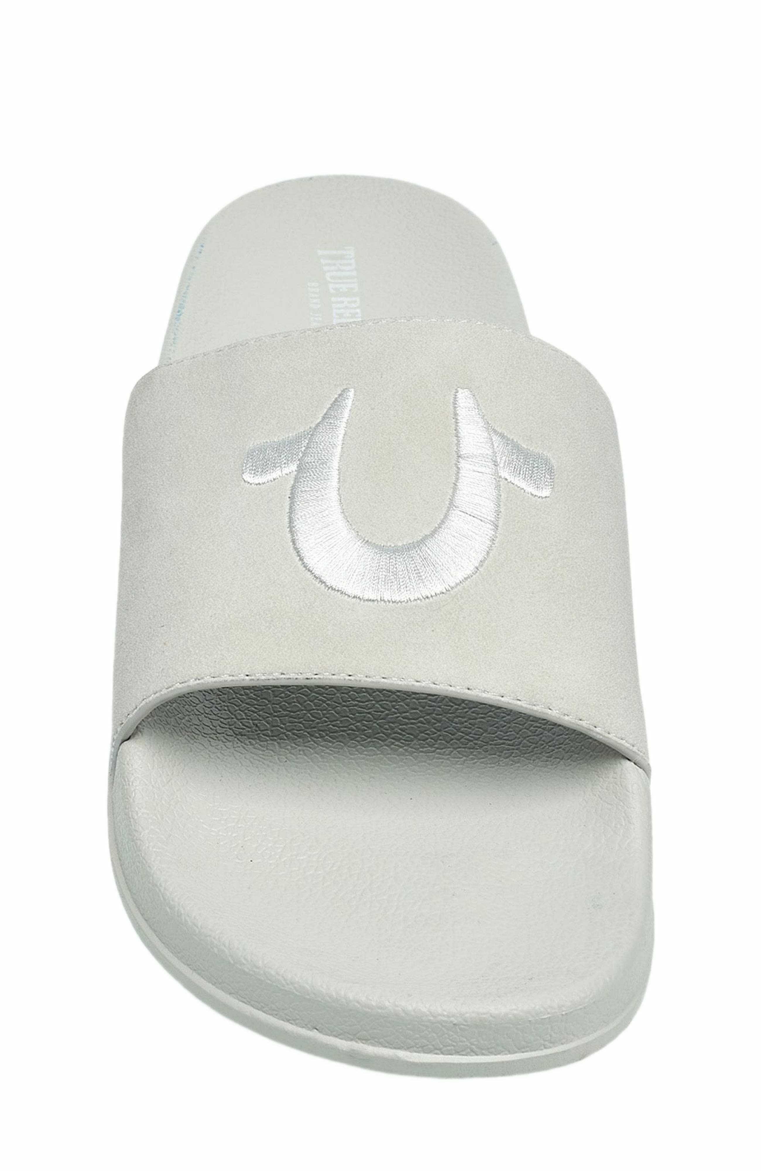 Men's ASAP Logo Slide, Alternate, color, GREY