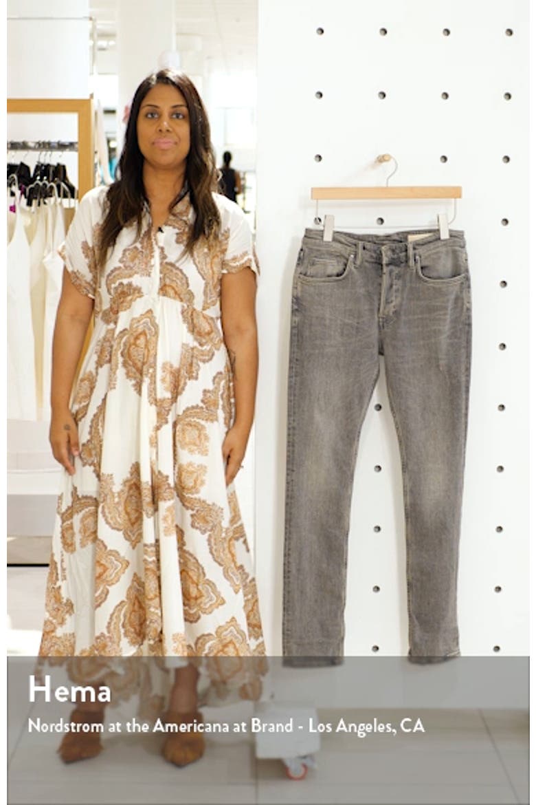 Cigarette Skinny Fit Jeans video