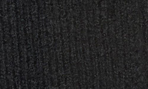 Allsaints Fuzzy Beanie & Scarf Gift Set In Black