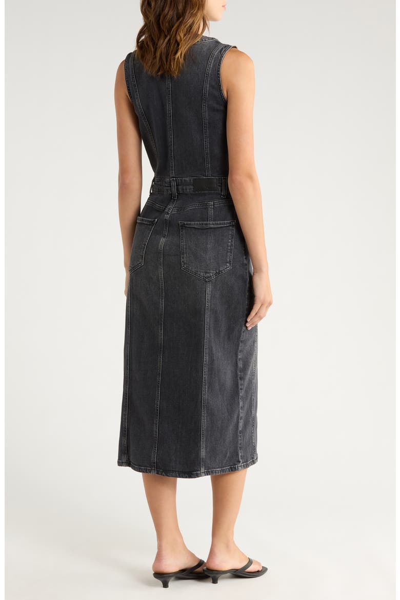 Westwood Sleeveless Denim Dress, Alternate, color, BLACK PEARL