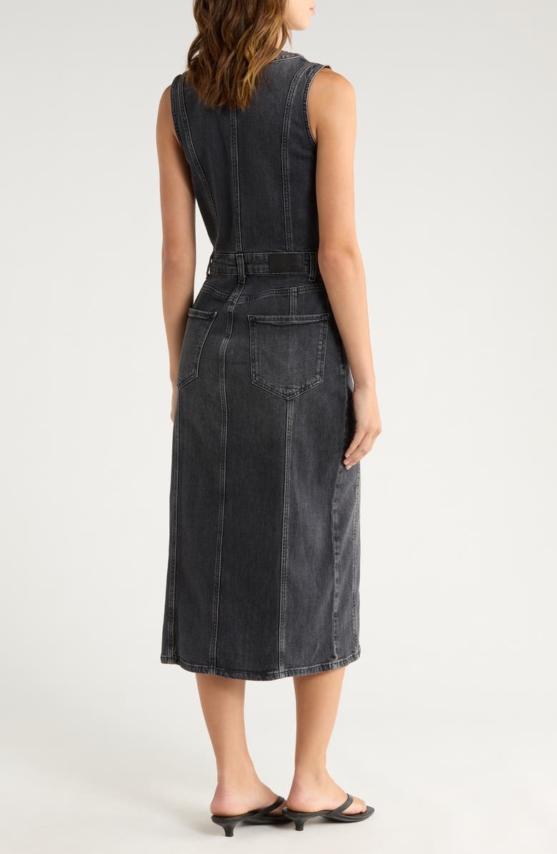 Rails Westwood Sleeveless Denim Dress, Alternate, color, Black Pearl