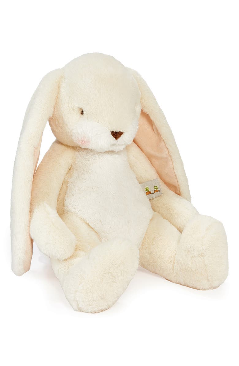 Bunnies by the Bay Sweet Nibble Bunny Stuffed Animal, Alternate, color, Cream