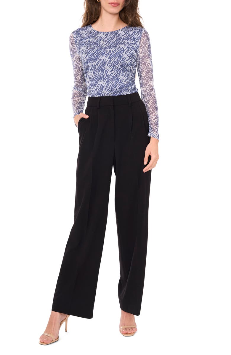 Halogen<sup>®</sup> Ruched Mesh Top, Alternate, color, 