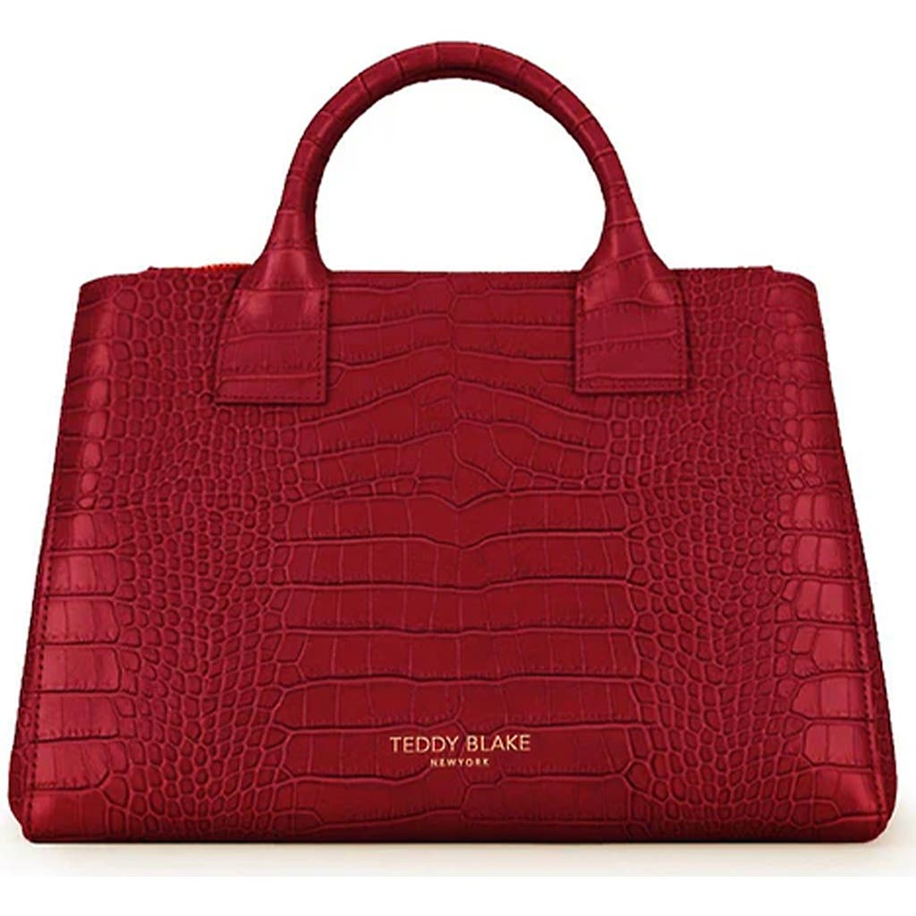 Teddy Blake Bella Croco 15" in Dark Red  product