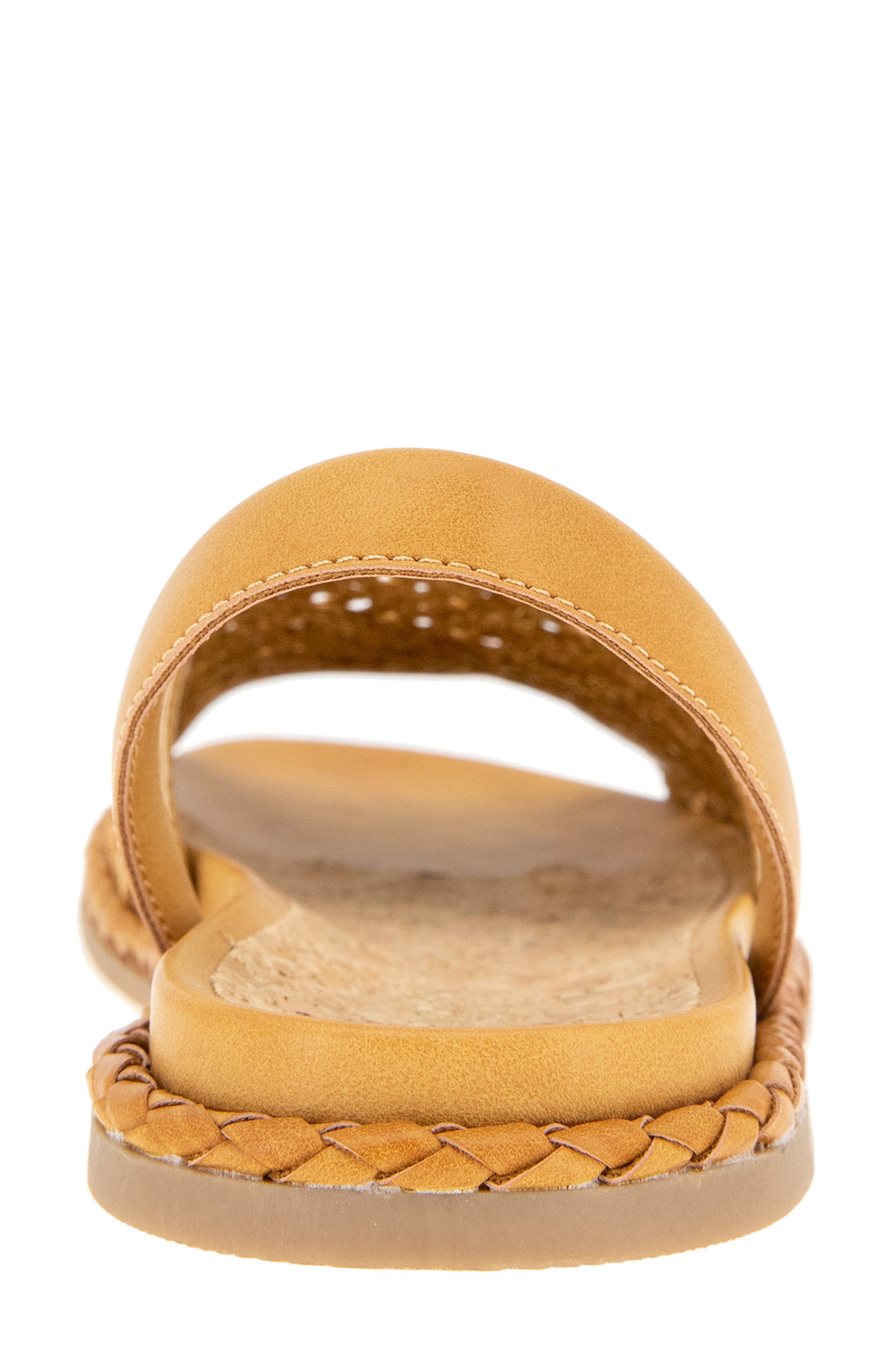 Reaction Kenneth Cole Savvi Slingback Sandal, Alternate, color, Camel Raffia