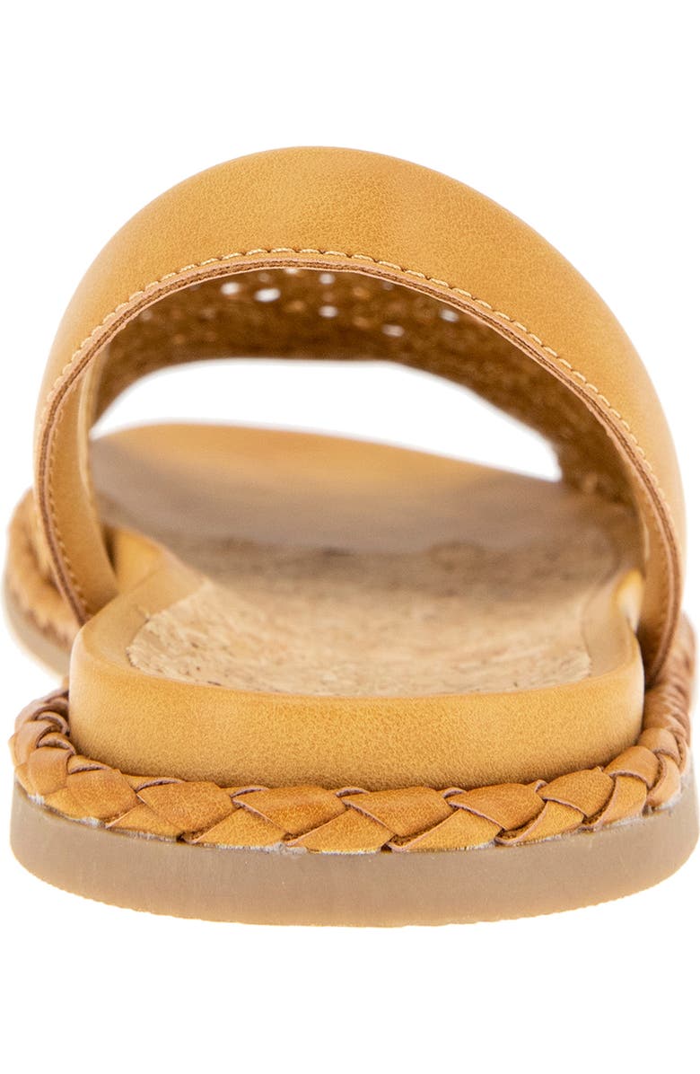 Reaction Kenneth Cole Savvi Slingback Sandal, Alternate, color, Camel Raffia