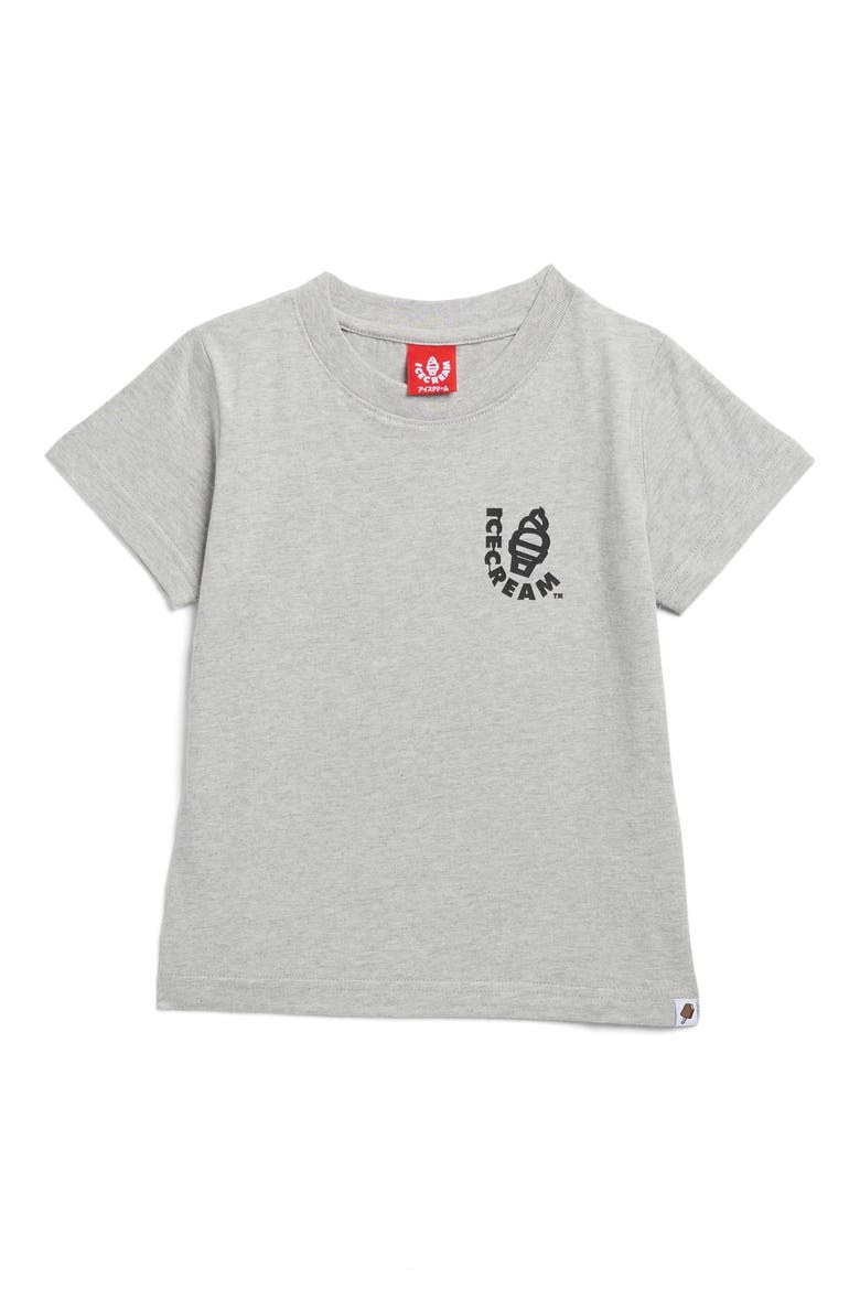 Kids' Swoop Graphic T-Shirt, Main, color, HEATHER GREY