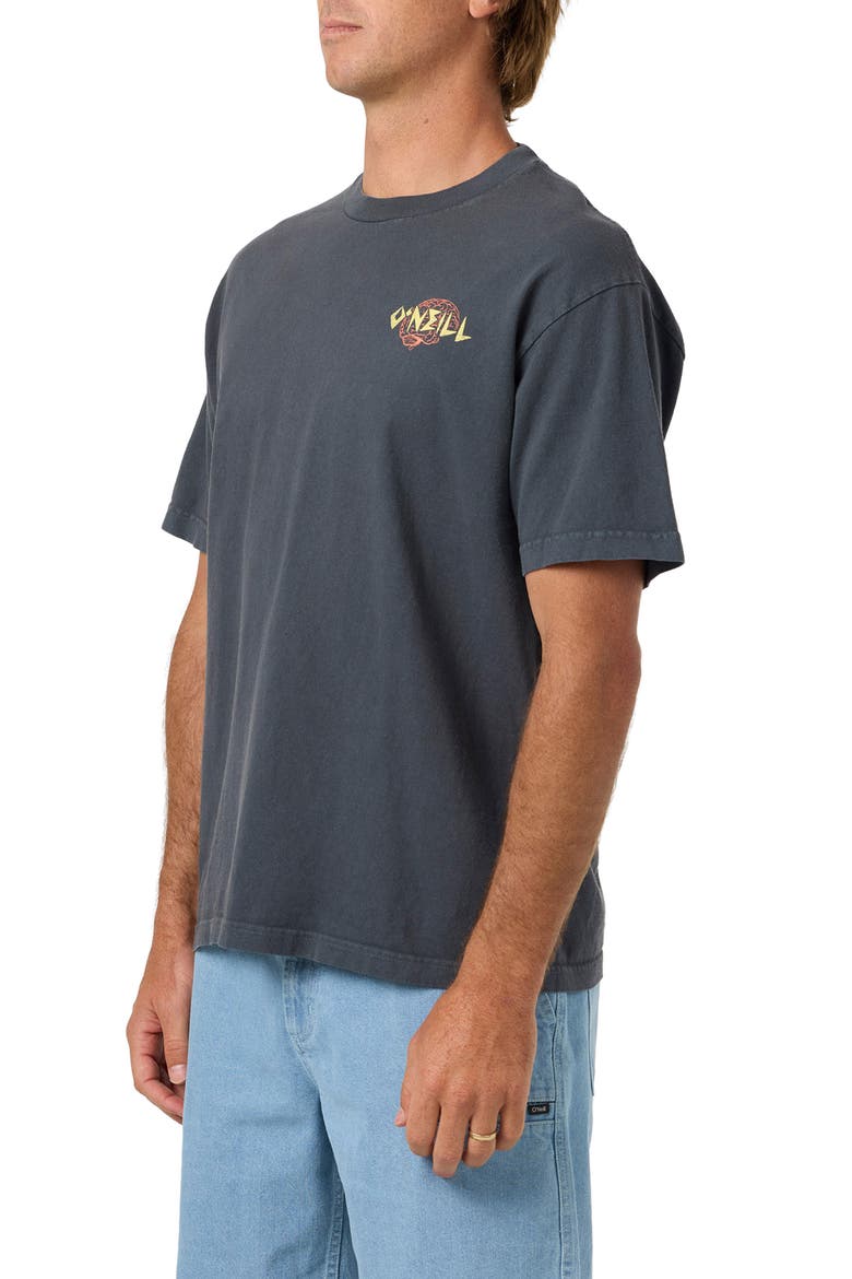 Micro Brain Cotton Graphic T-Shirt, Alternate, color, DARK SHADOW