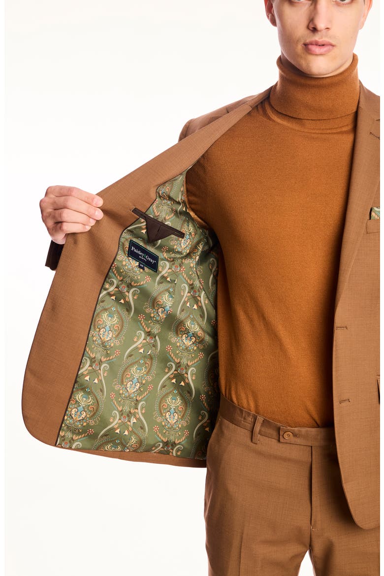 Dover Slim Fit Blazer, Alternate, color, DEEP TAN
