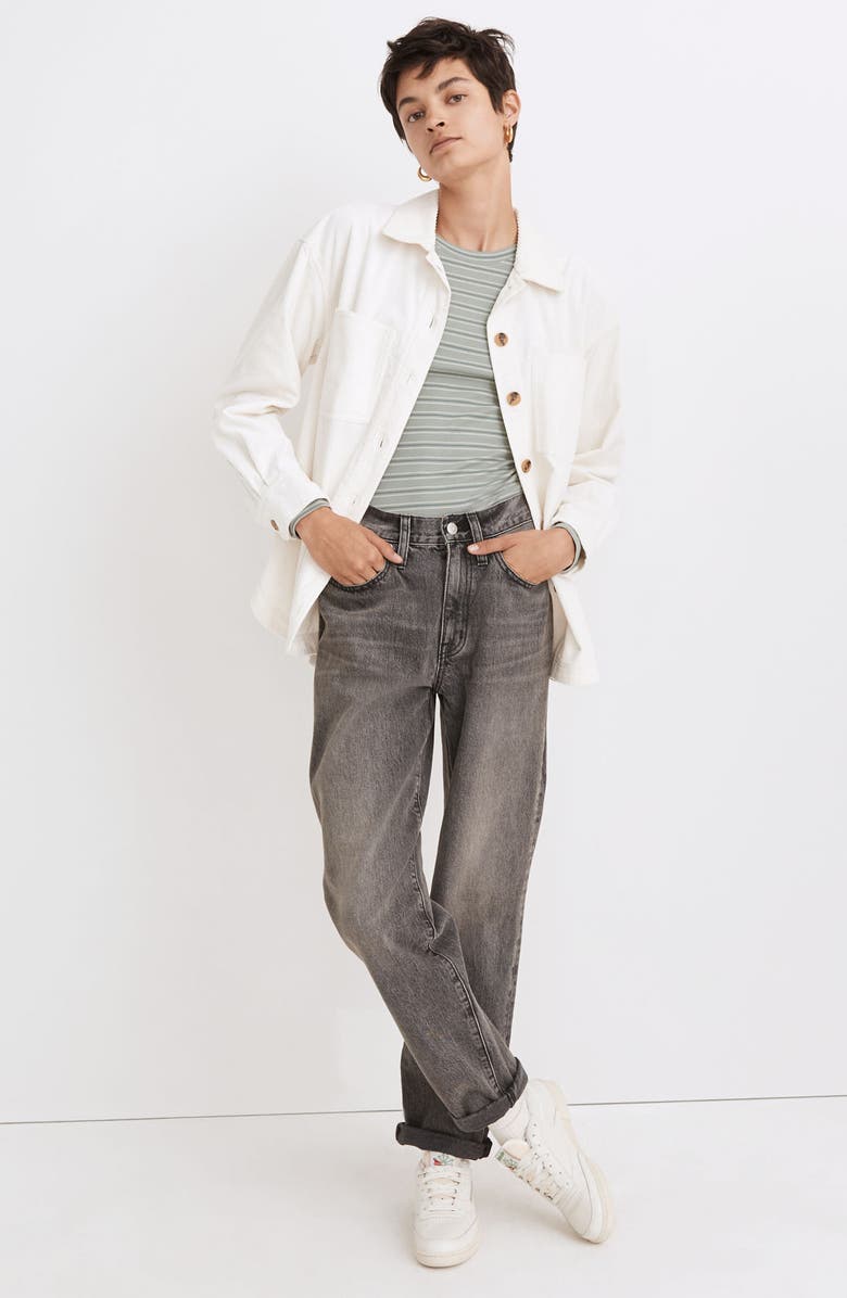 Madewell The Slouchy Boyjean Boyfriend Jeans, Alternate, color,