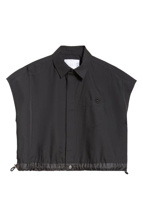 SACAI SACAI X THOMAS MASON MIXED MEDIA TOP