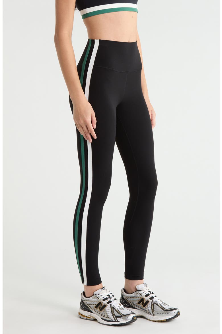 Bianca High Waist Rigor 7/8 Leggings, Alternate, color, BLACK/ WHITE