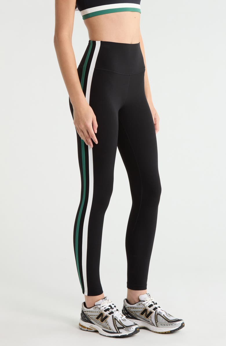 SPLITS59 Bianca High Waist Rigor 7/8 Leggings, Alternate, color, Black/ White