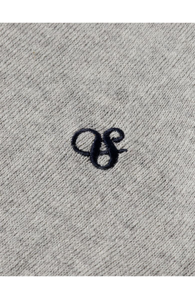 Scotch & Soda Kids' Regular Fit Cotton Crewneck Sweater, Alternate, color, Grey Melange