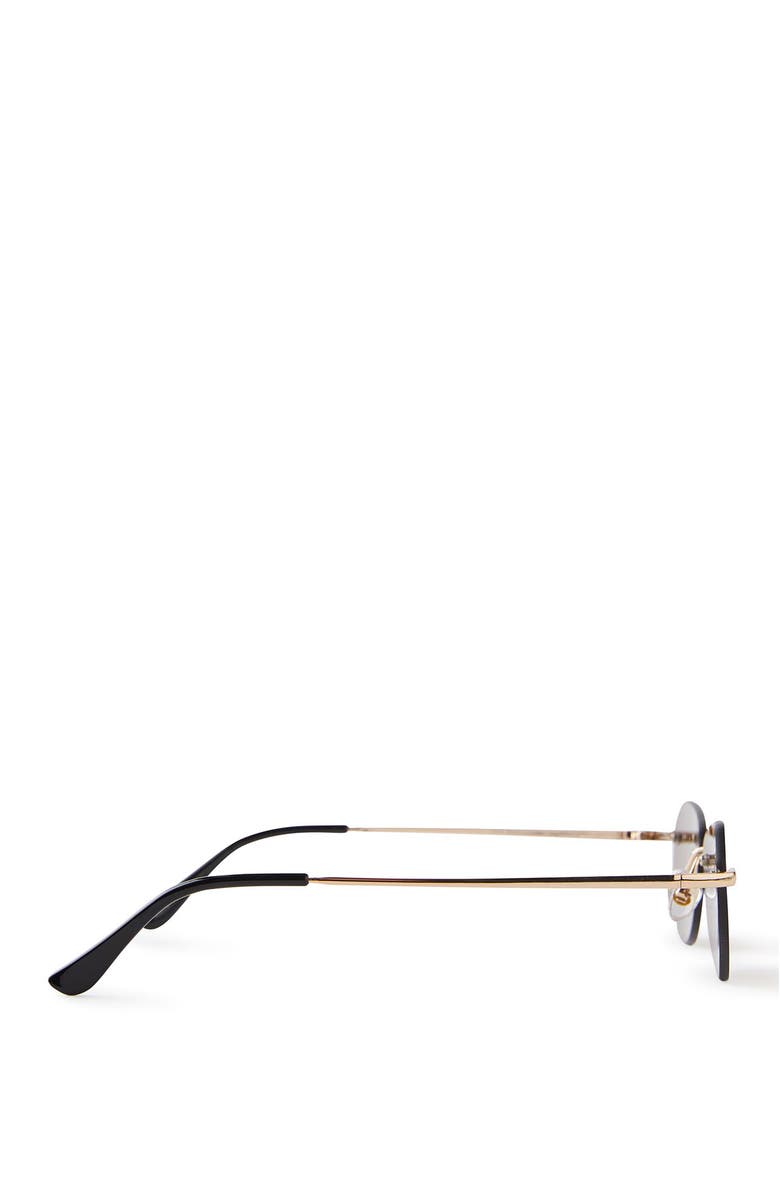 Cotton On Men's The Dot Com Sunglasses, Alternate, color, Gold Brown