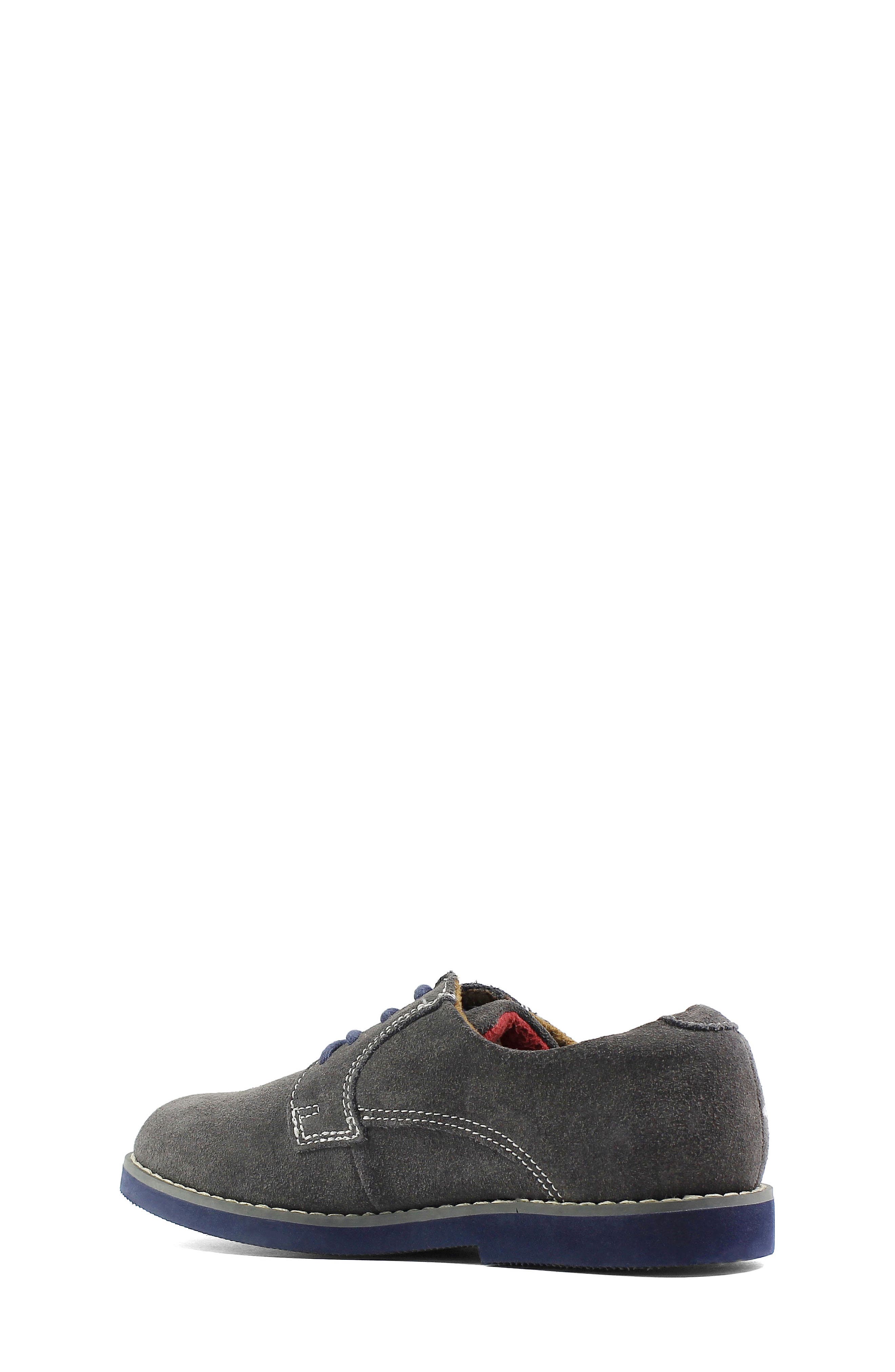 Kearny Two Tone Oxford, Alternate, color, GREY/ NAVY SOLE