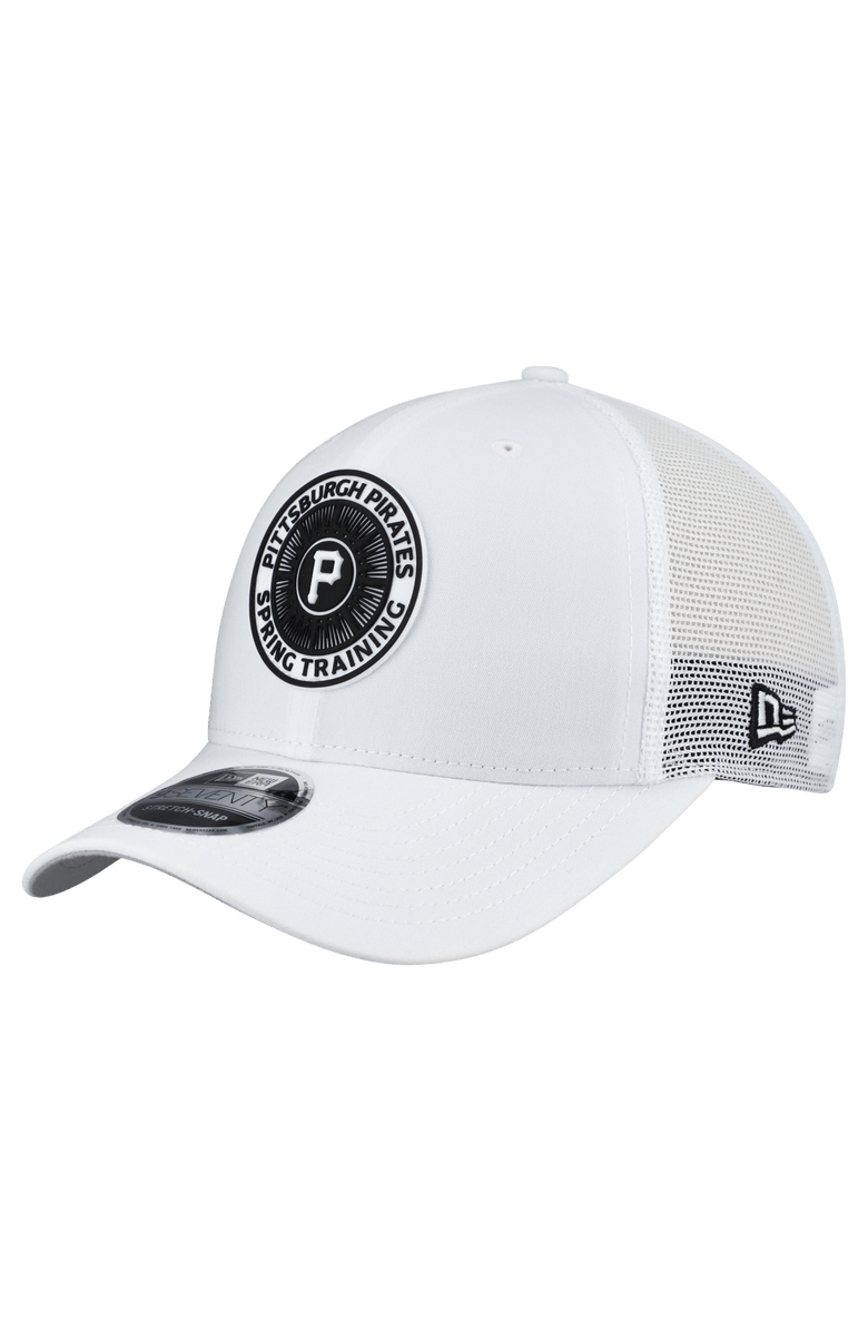 New Era Men's New Era White Pittsburgh Pirates 2026 Spring Training Fan Pack 9SEVENTY Adjustable Trucker Hat, Main, color, White