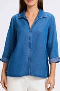 Foxcroft Agnes Denim Shirt