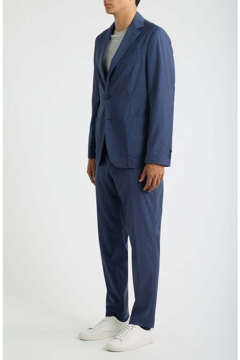 P-Hanry Virgin Wool Suit Jacket, Alternate, color, OPEN BLUE