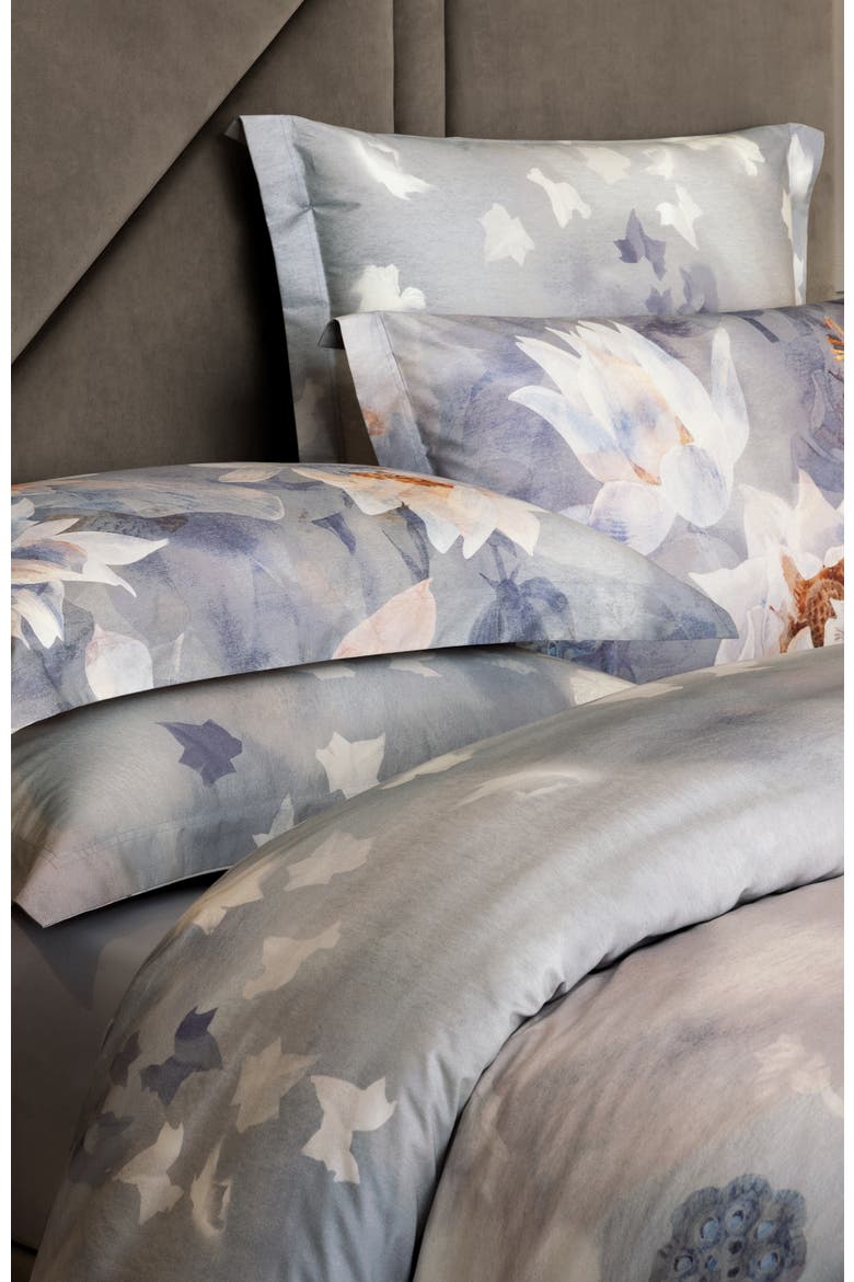 Elesh Duvet cover, Alternate, color, Violet