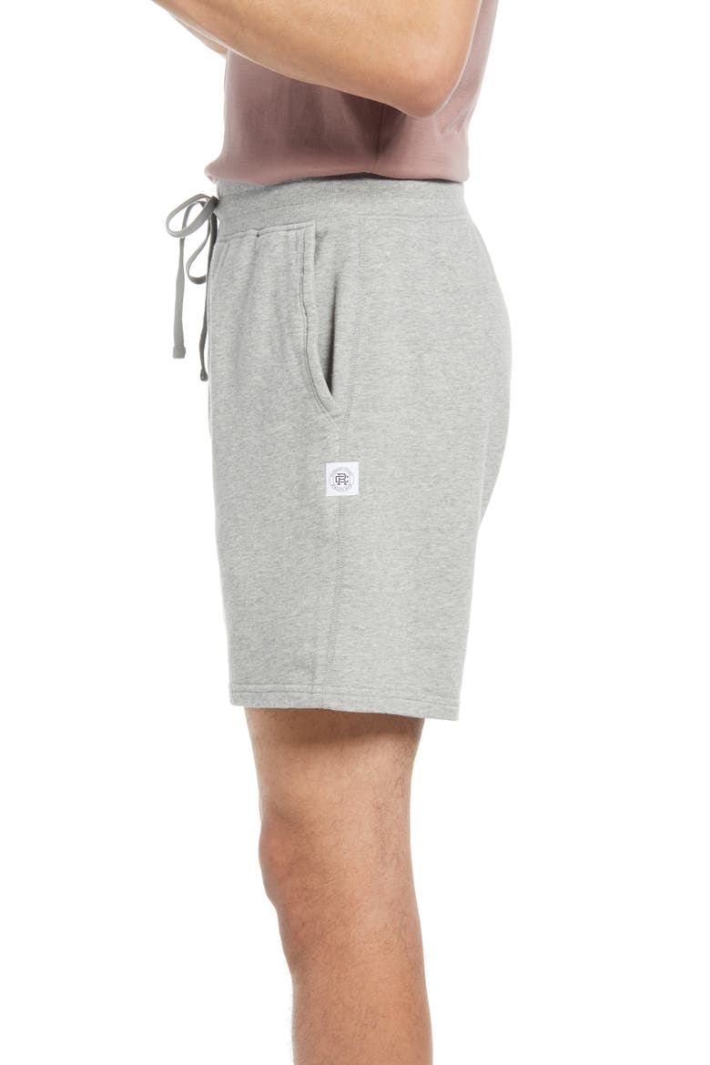 6-Inch Lightweight Terry Shorts, Alternate, color, HEATHER GY