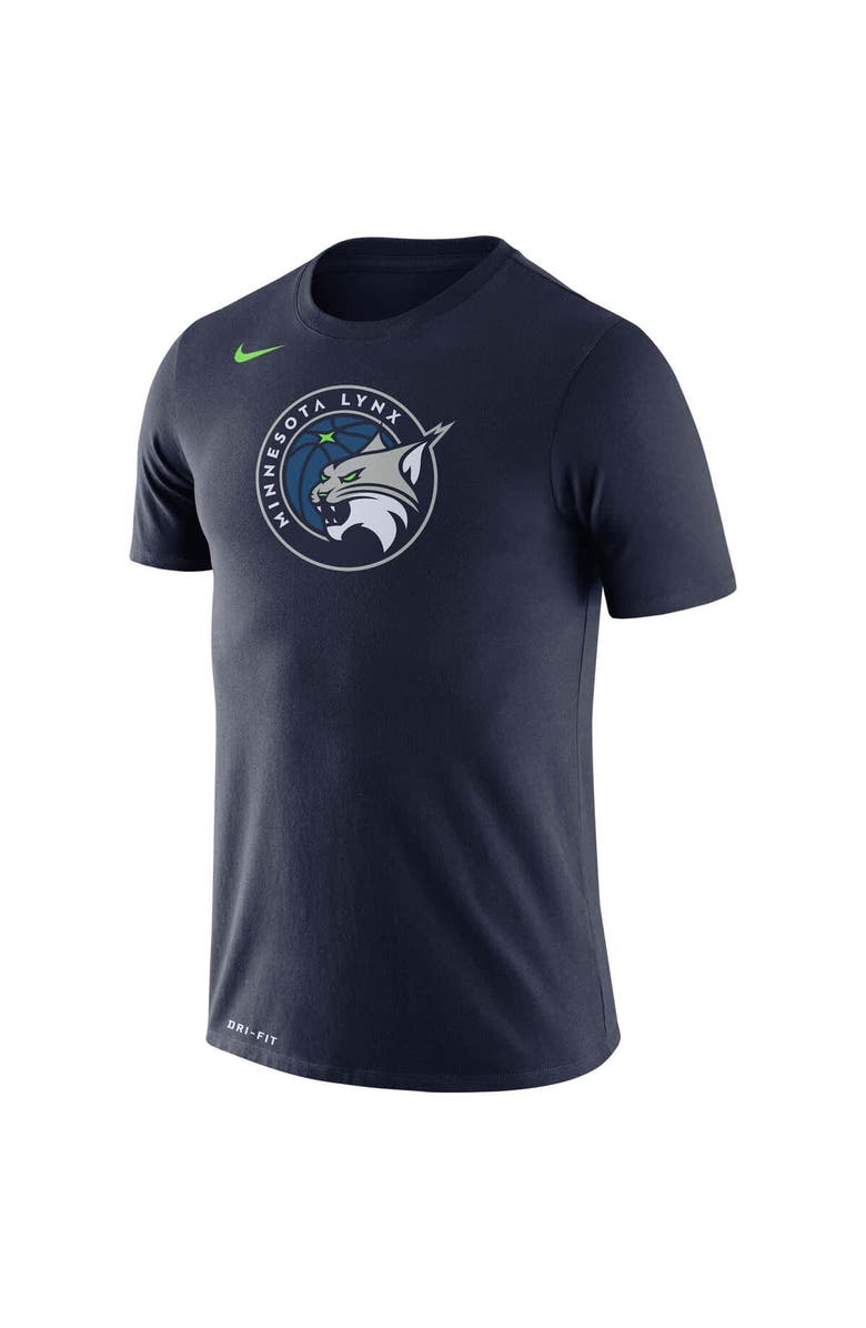 Nike Men's Nike Navy Minnesota Lynx Logo Performance T-Shirt, Alternate, color,