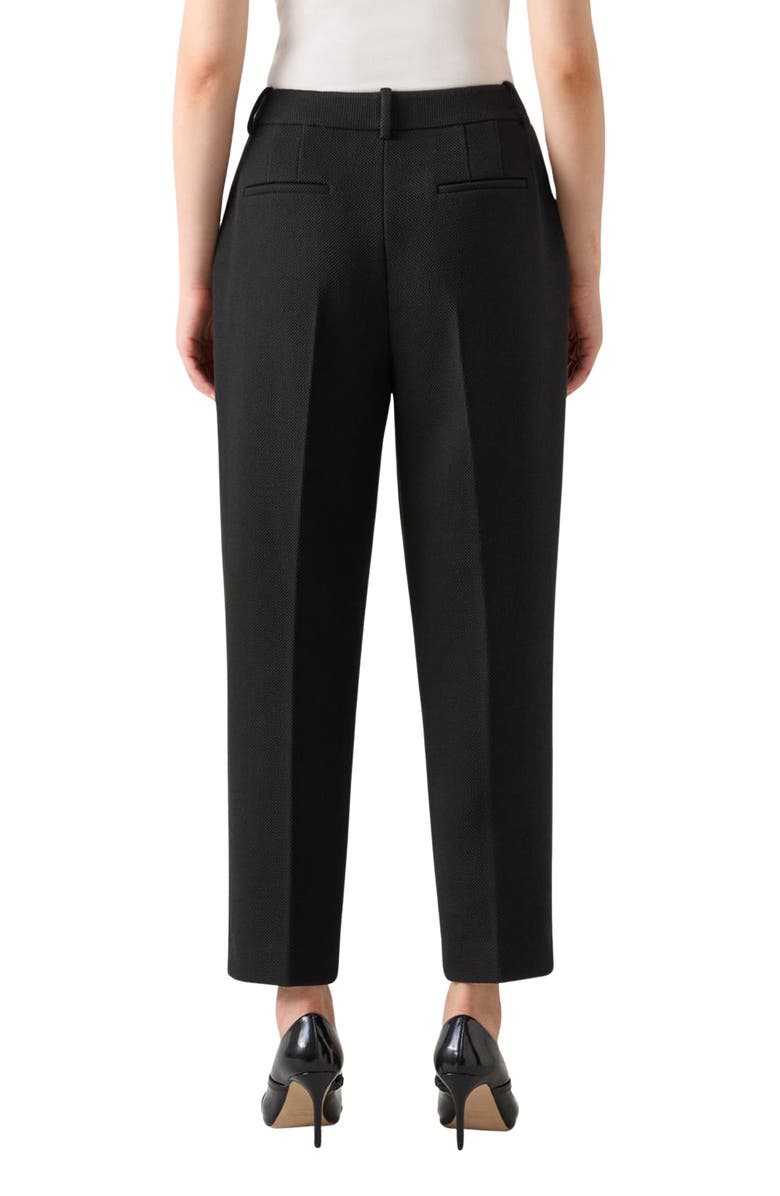 LK Bennett Rosa Slim Fit Ankle Trousers, Alternate, color, Black