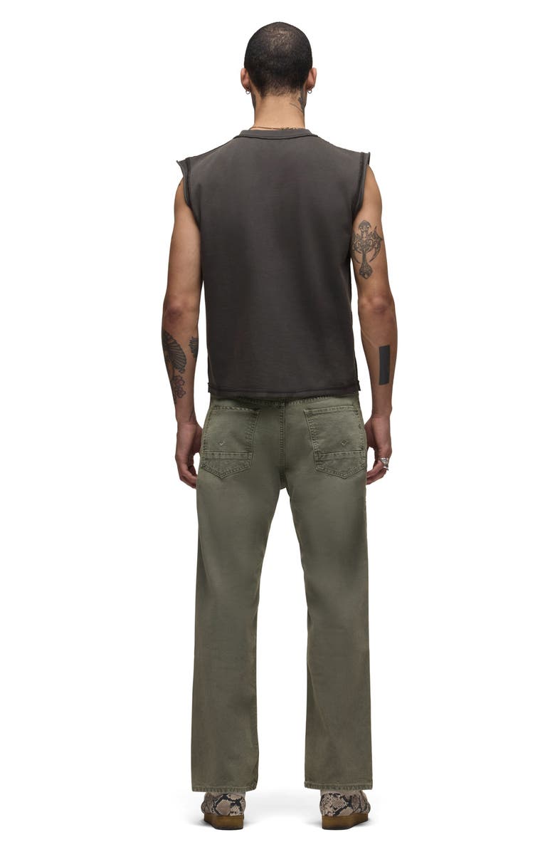 Hudson Jeans Leo Cut Off T-Shirt, Alternate, color, Dusk Black